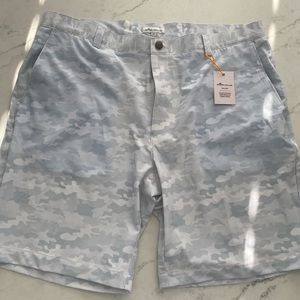 Peter Millar Golf Shorts - Grey Camo
